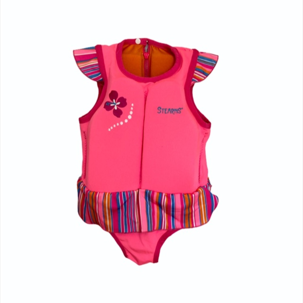Stearns Girls Youth Pink Life Vest